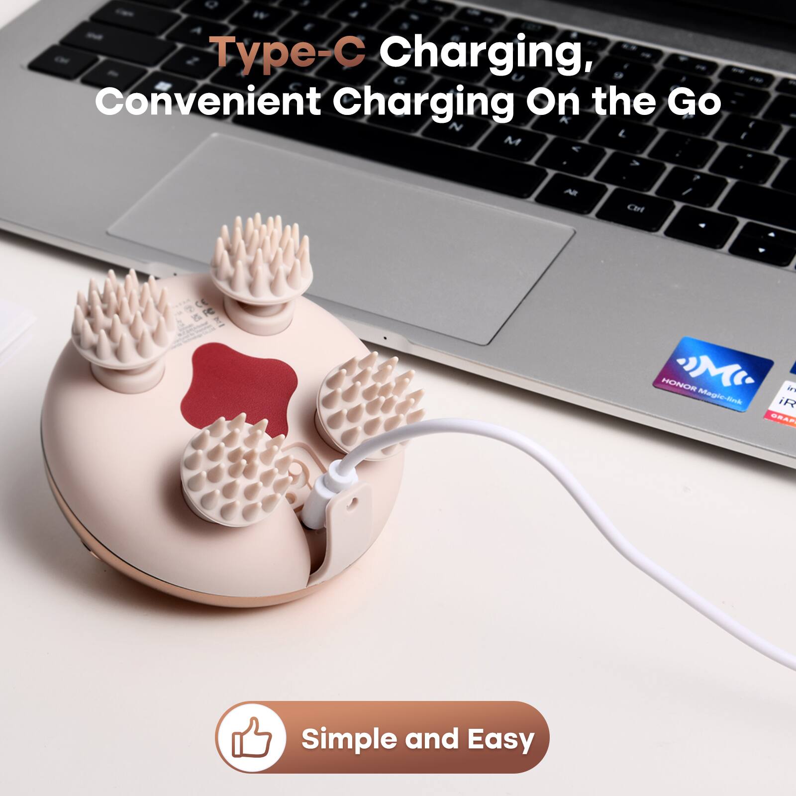 Type-C Charging, Convenient Charging On the Go

Simple and Easy