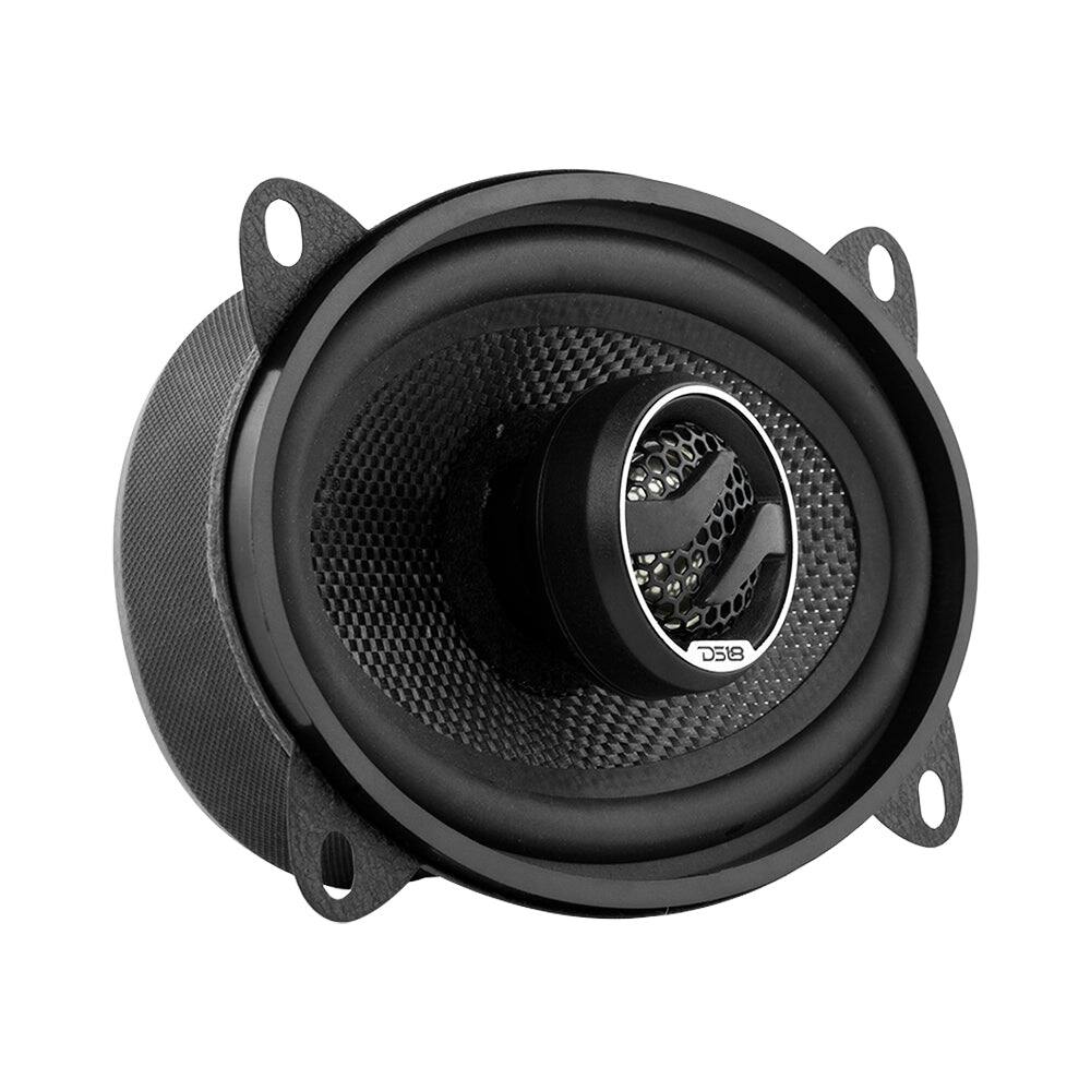 Angle. DS18 Audio - ZXI 4x6" 2-way Coaxial Speaker with Built-in Driver (Pair), 60W RMS 4-Ohm.