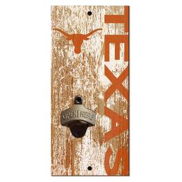 Fan Creations - Texas Longhorns Distressed Bottle Opener - Multicolor