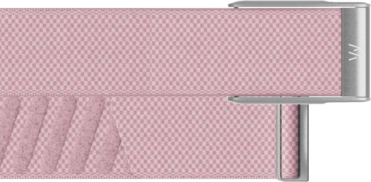 Left. WHOOP - WHOOP Superknit Accessory Band - Compatible with 5.0 One, Peak, and  MG Life -Blush - Blush.