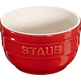 Staub - Ceramic 2-pc Prep Bowl Set - Cherry