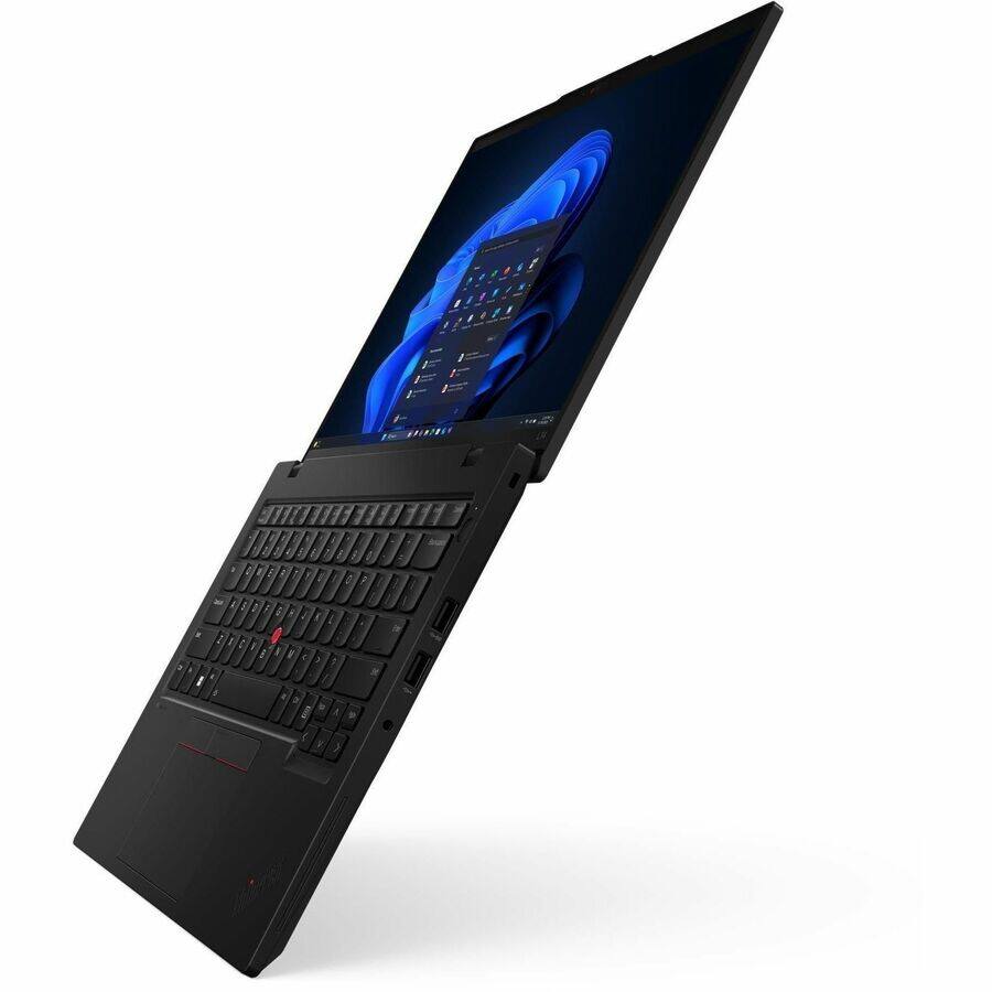 Alt View 4. Lenovo - Lenovo ThinkPad L14 Gen 6 21S60030US 14" Notebook - WUXGA - 60 Hz - Intel Core Ultra 7 2nd Gen 255U - 16 GB - 512 GB SSD - Black.