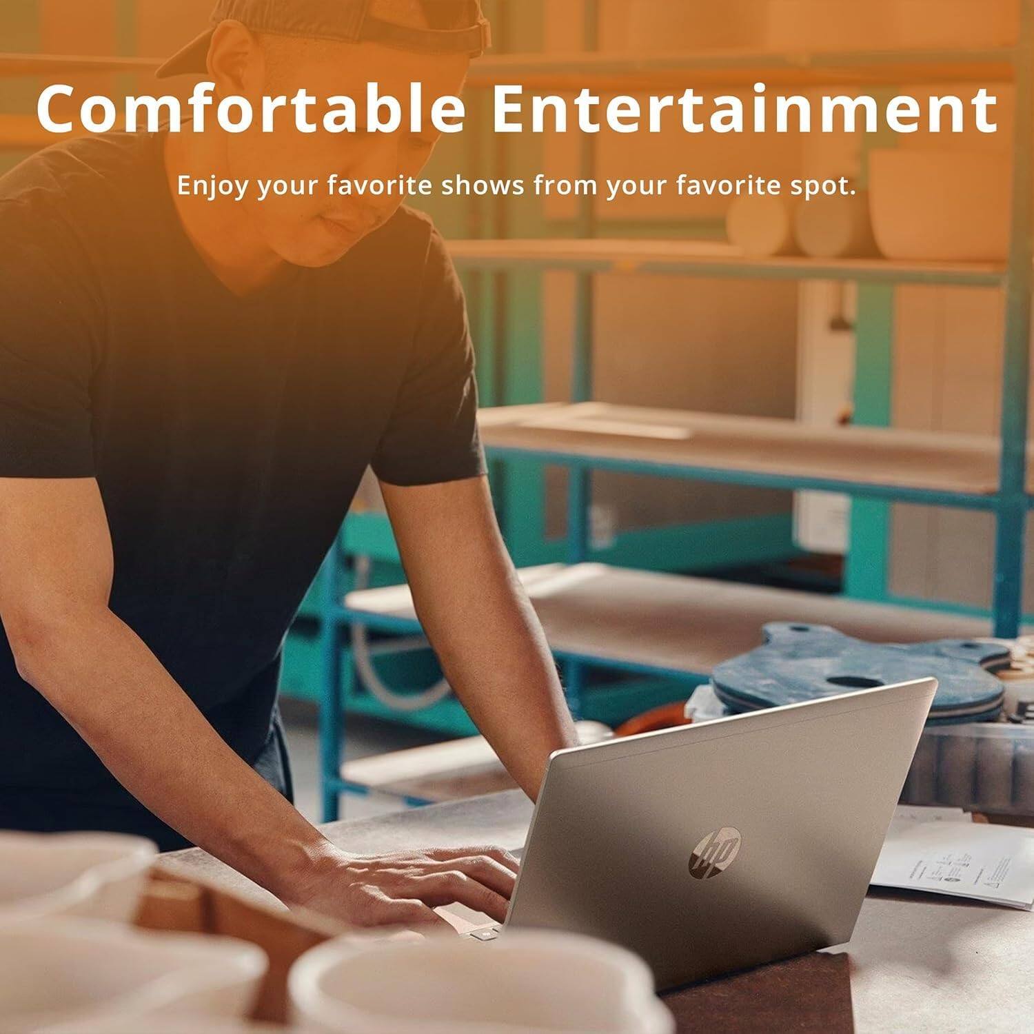 Comfortable Entertainment  
Enjoy your favorite shows from your favorite spot.