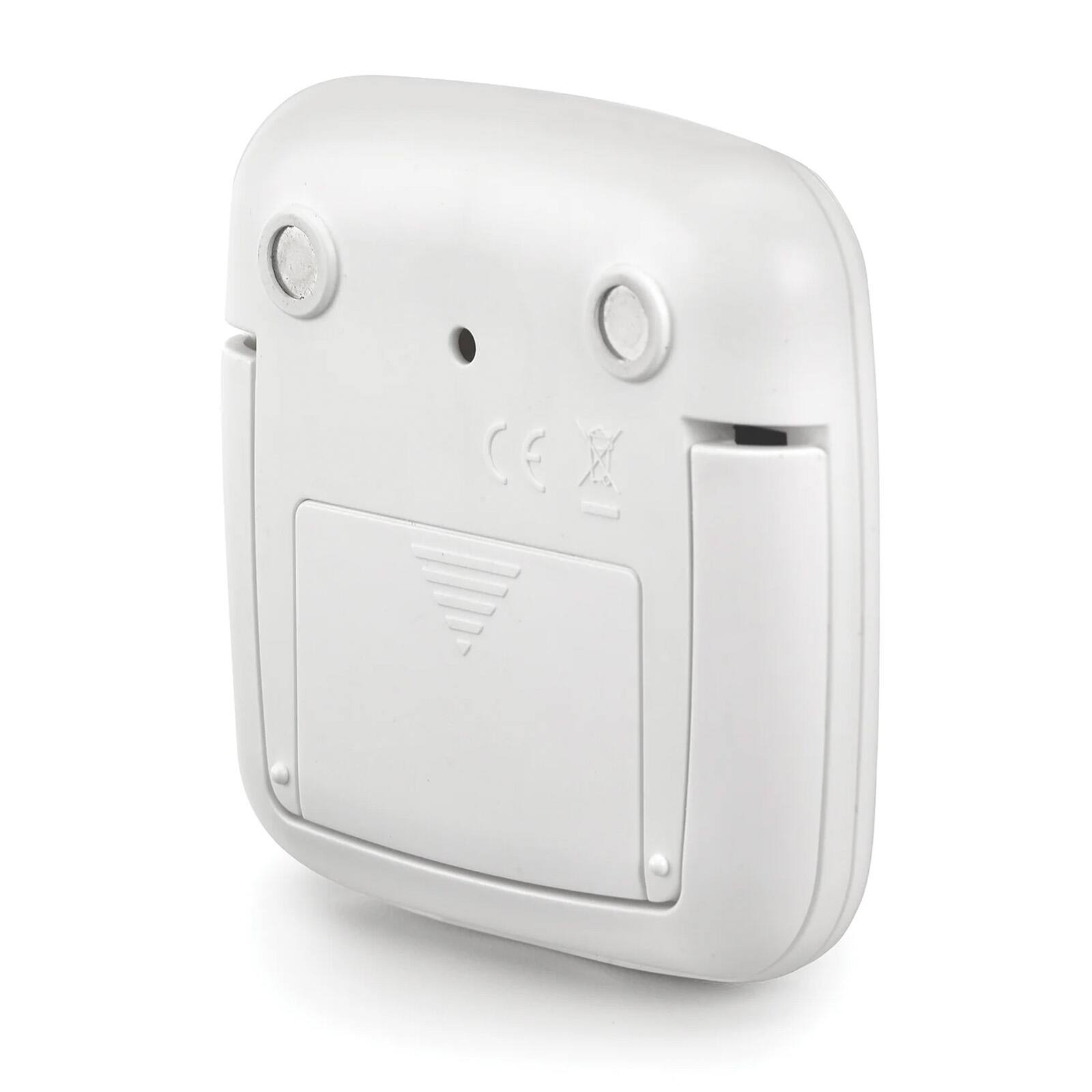 Alt View 3. Polder - Digital Kitchen Timer, White - White.