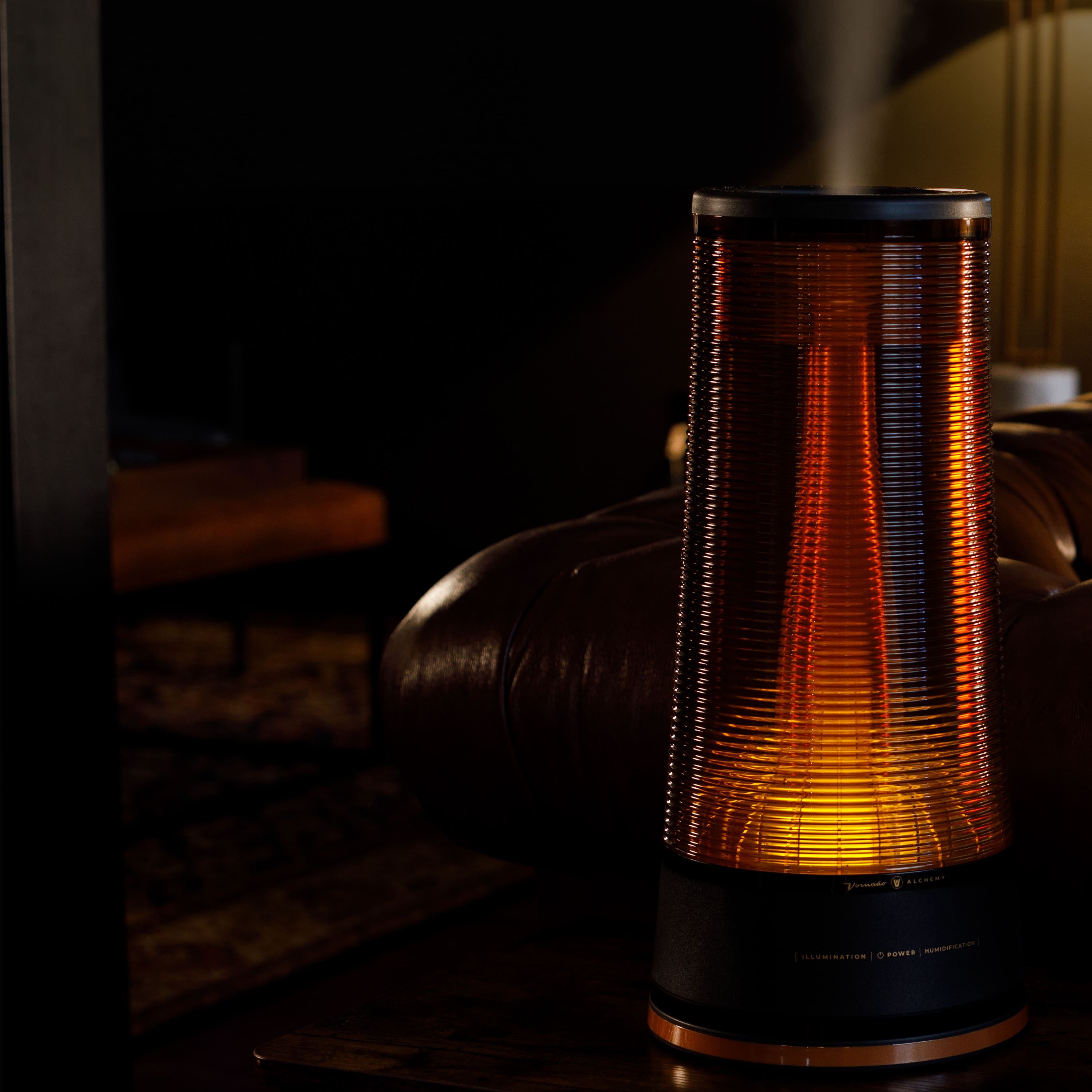 Alt View 12. Vornado - LUCERNA 3 1.5 Gal. Ultrasonic Humidifier - Amber.