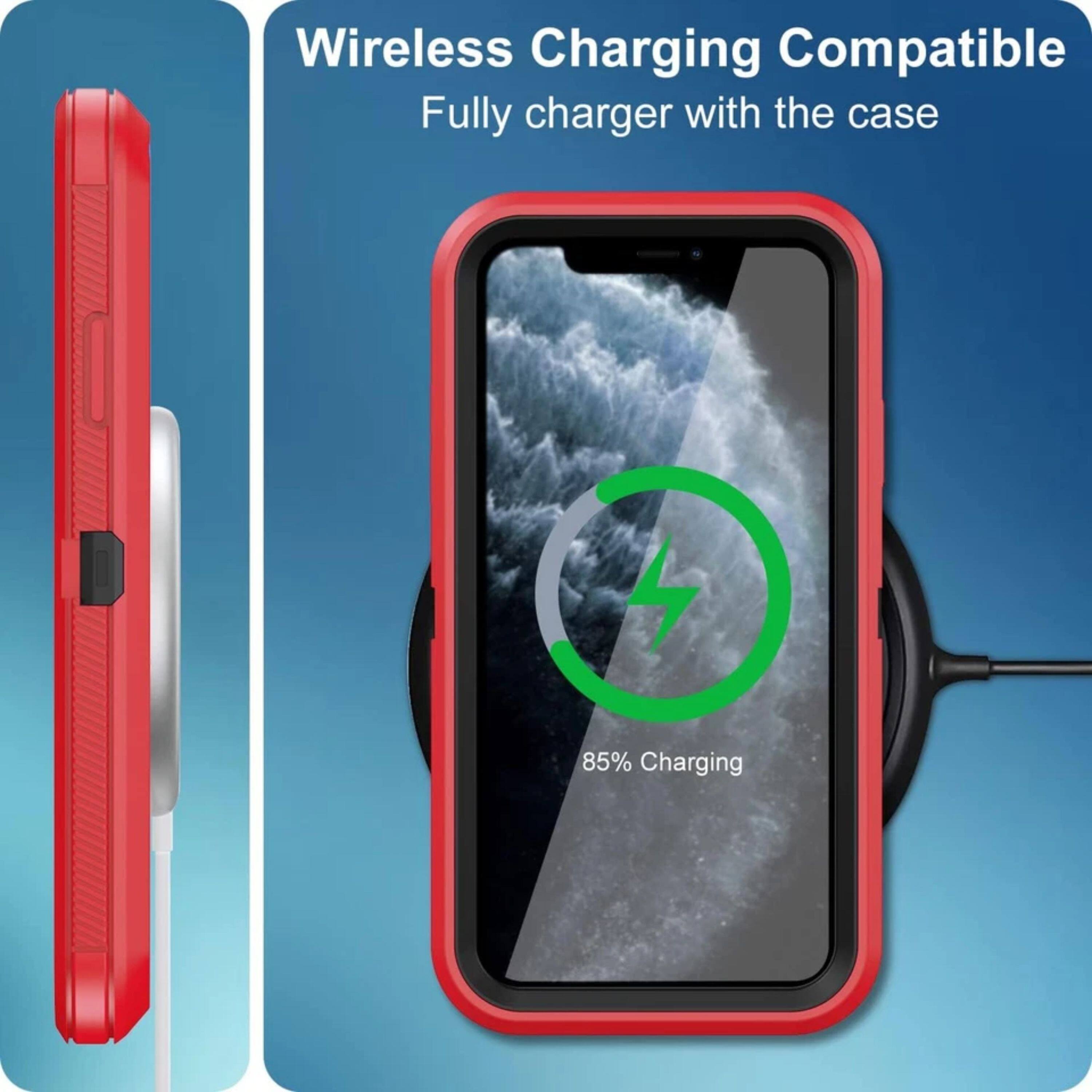 Wireless Charging Compatible  
Fully charger with the case  
85% Charging