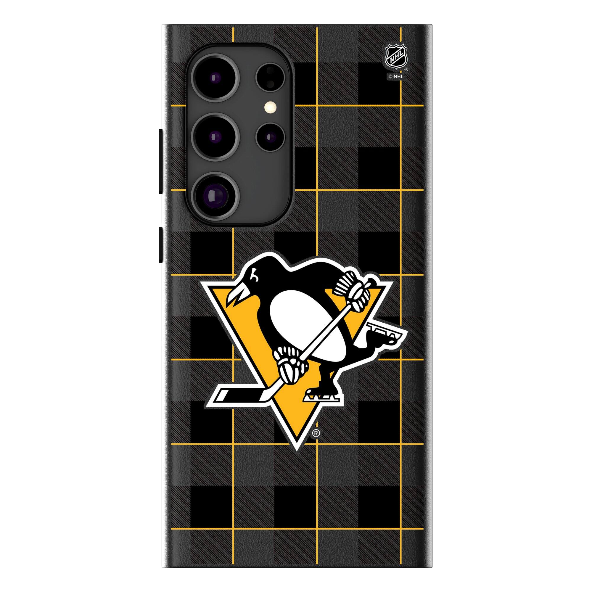 Keyscaper - NHL - Pittsburgh Penguins Plaid Galaxy Magnetic Bump Case - S24 Ultra - Black price history on PriceWatchPro
