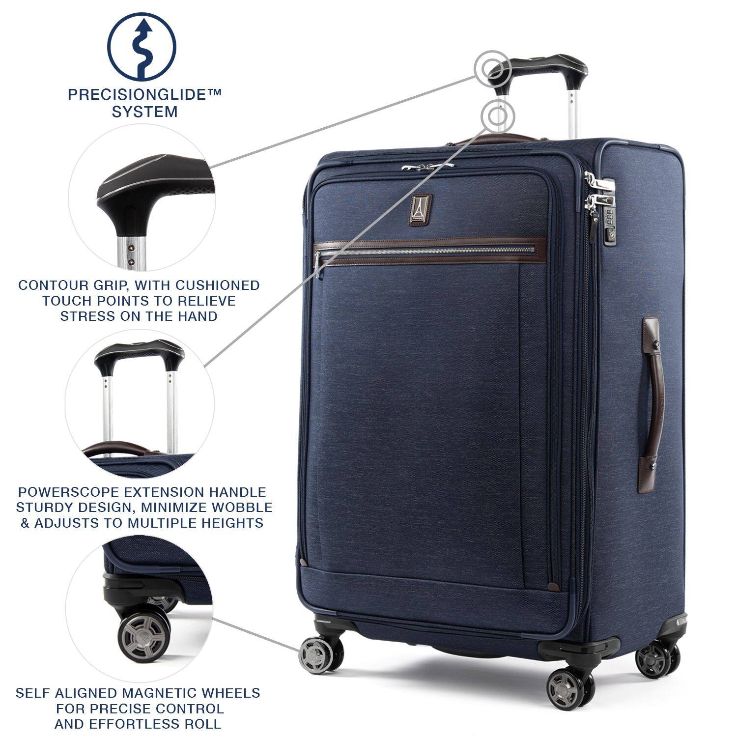 PRECISIONGLIDE™ SYSTEM

CONTOUR GRIP, WITH CUSHIONED TOUCH POINTS TO RELIEVE STRESS ON THE HAND

POWERSCOPE EXTENSION HANDLE STURDY DESIGN, MINIMIZE WOBBLE & ADJUSTS TO MULTIPLE HEIGHTS

SELF ALIGNED MAGNETIC WHEELS FOR PRECISE CONTROL AND EFFORTLESS ROLL