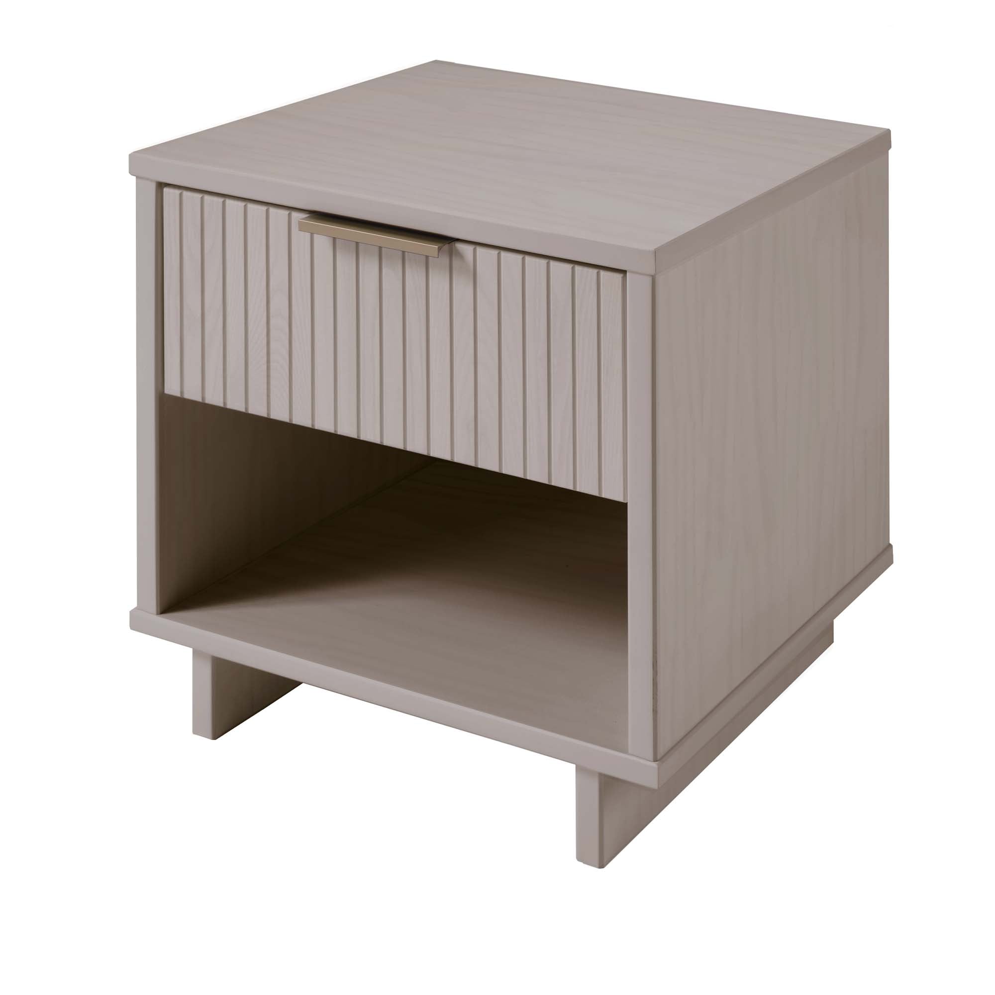 Alt View 1. Manhattan Comfort - Granville Modern 18" Nightstand - Light Gray.