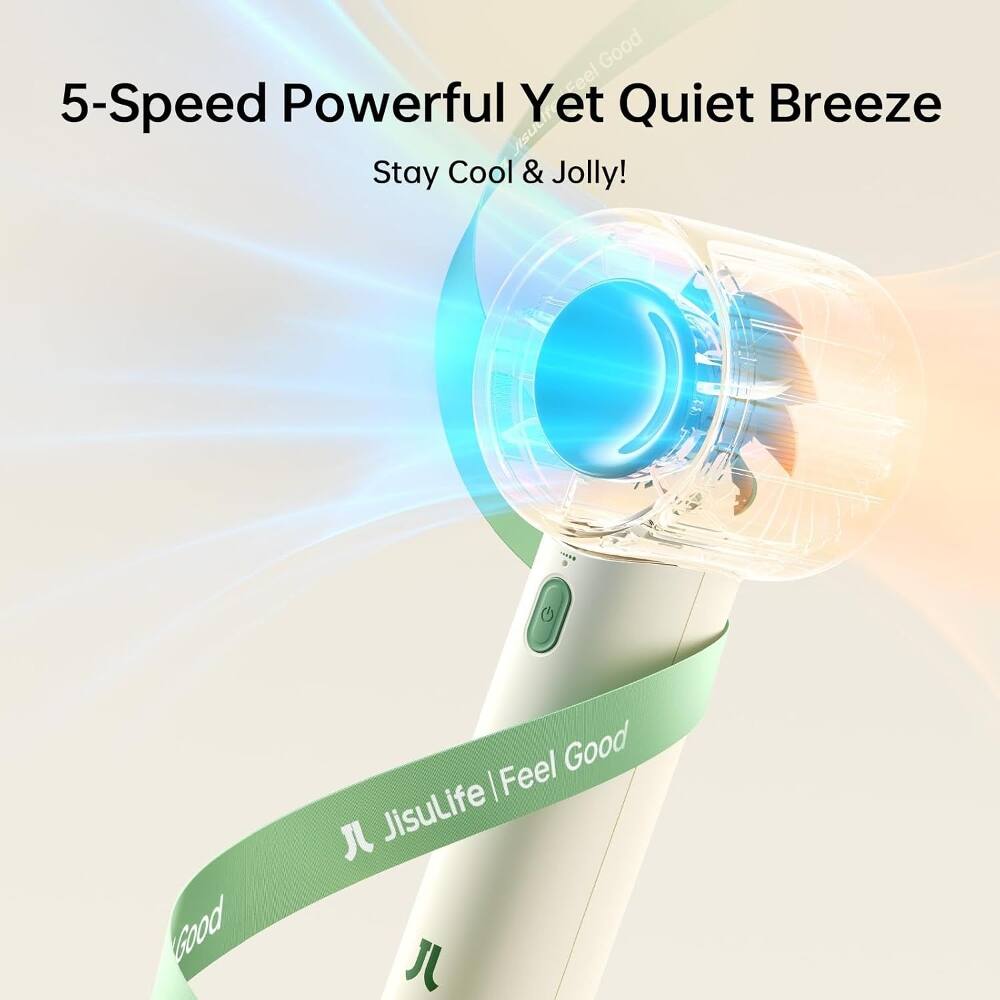 5-Speed Powerful Yet Quiet Breeze  
Stay Cool & Jolly!  

Good Feel Good I  
JisuLife