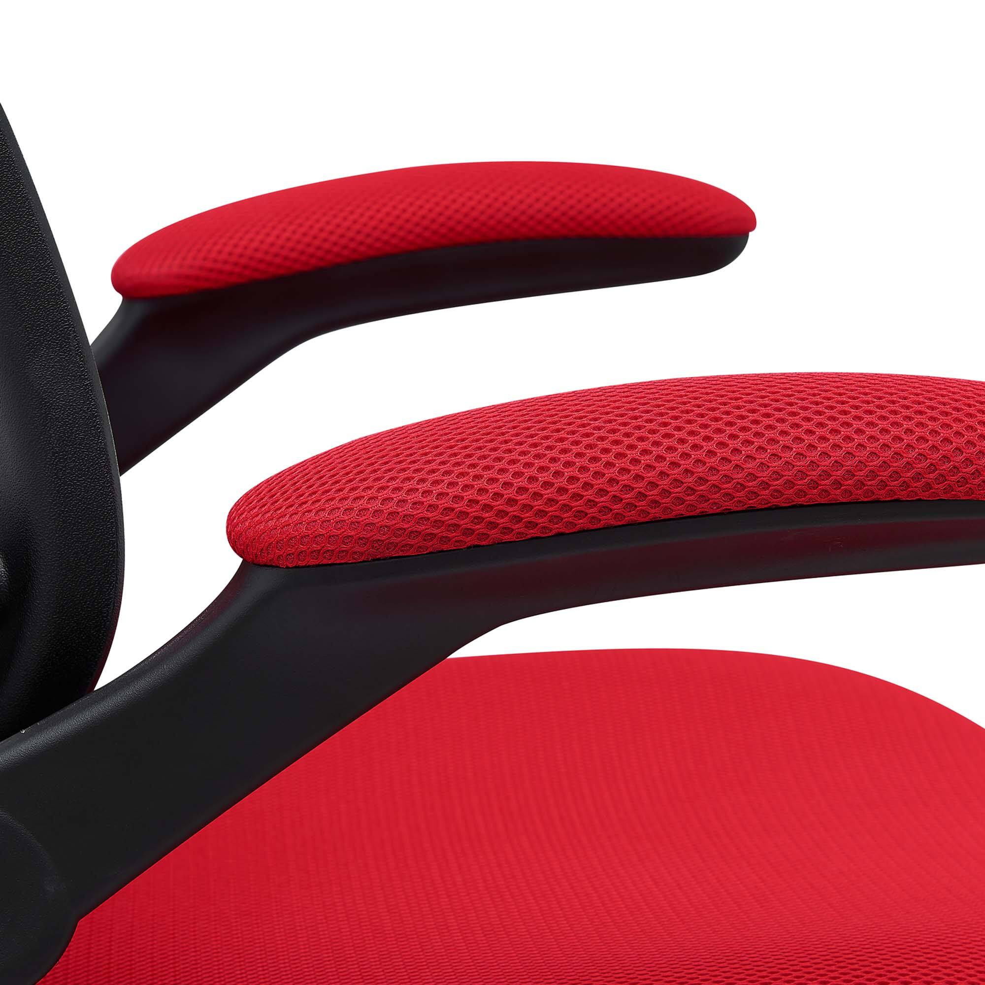 Alt View 7. Modway - Veer Drafting Chair by Modway - Red.