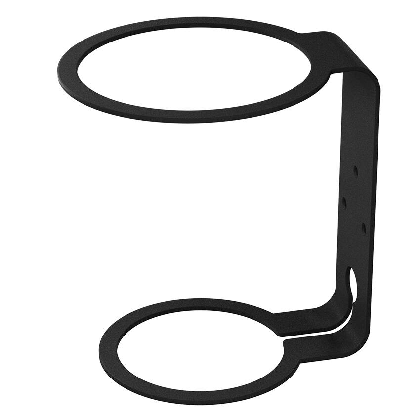 Alt View 1. RackSolutions - RackSolutions HomeBase Wall Mount for 2nd Generation HomePod (Black) - Black.