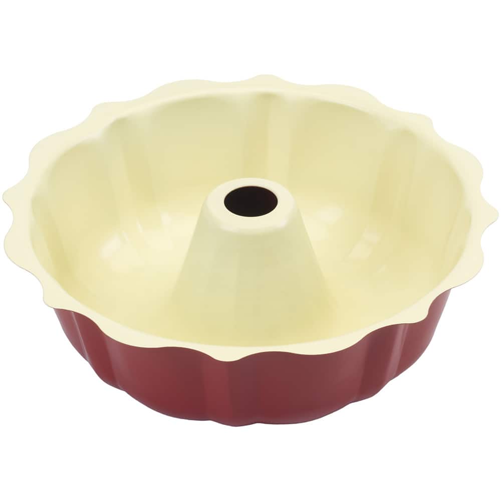 Good Cook - 12-Cup Non-Stick Fluted Tube Pan - Red price history on PriceWatchPro