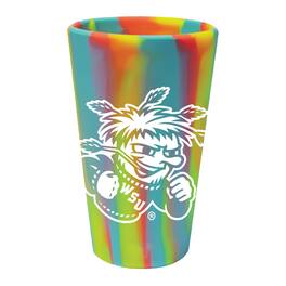 WinCraft - Wichita State Shockers 16oz. Fashion Silicone Pint Glass - Multicolor