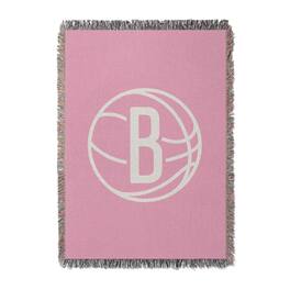 Chad & Jake - Brooklyn Nets Woven Blanket - Pink