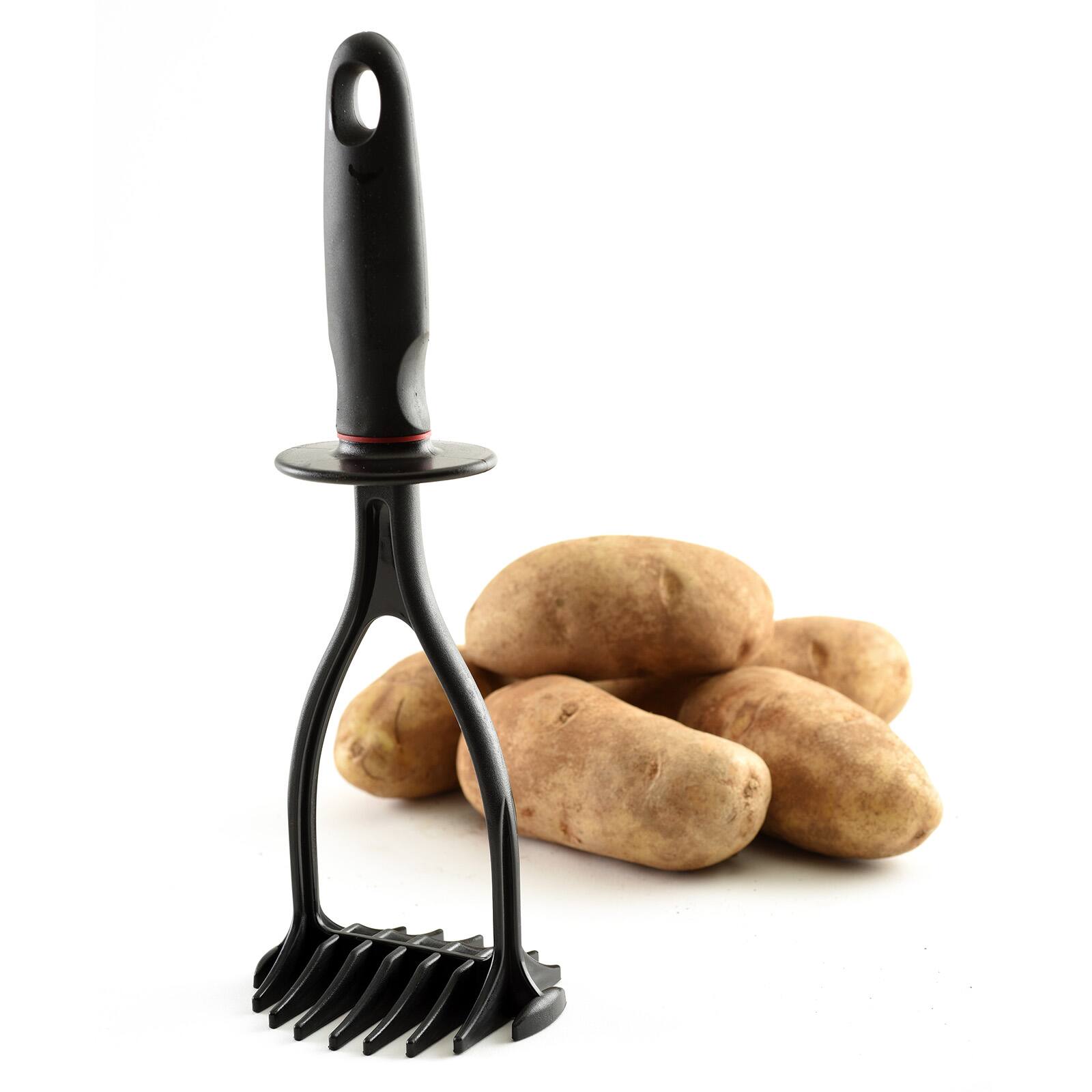 Alt View 4. Norpro - Heat Resistant Black Nylon Potato Masher, 11-Inch - Black.