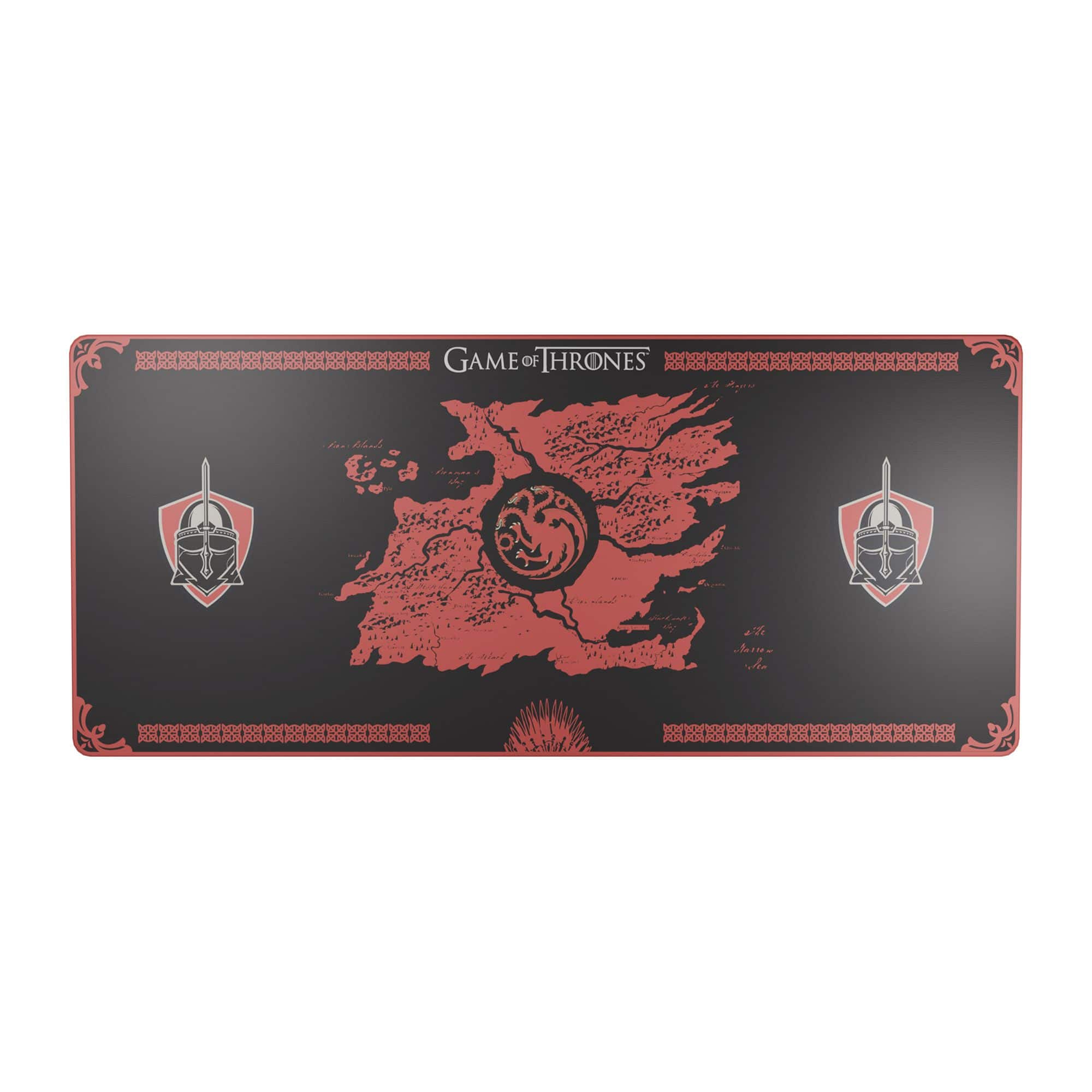 Lexip - GAME OF THRONES TARGARYEN XXL MOUSE PAD - Black