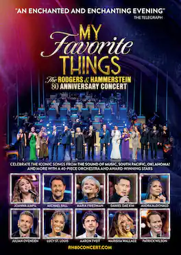 My Favorite Things: The Rodgers & Hammerstein 80th Anniversary Concert - DVD