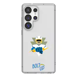 Keyscaper - NFL - Los Angeles Chargers Galaxy Clear Case - S25 - Multicolor