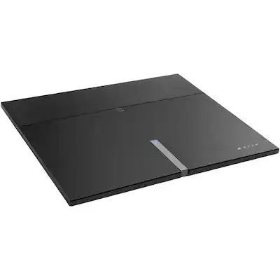 Front. One for All - Amplified Indoor Smart HDTV Antenna - Black.