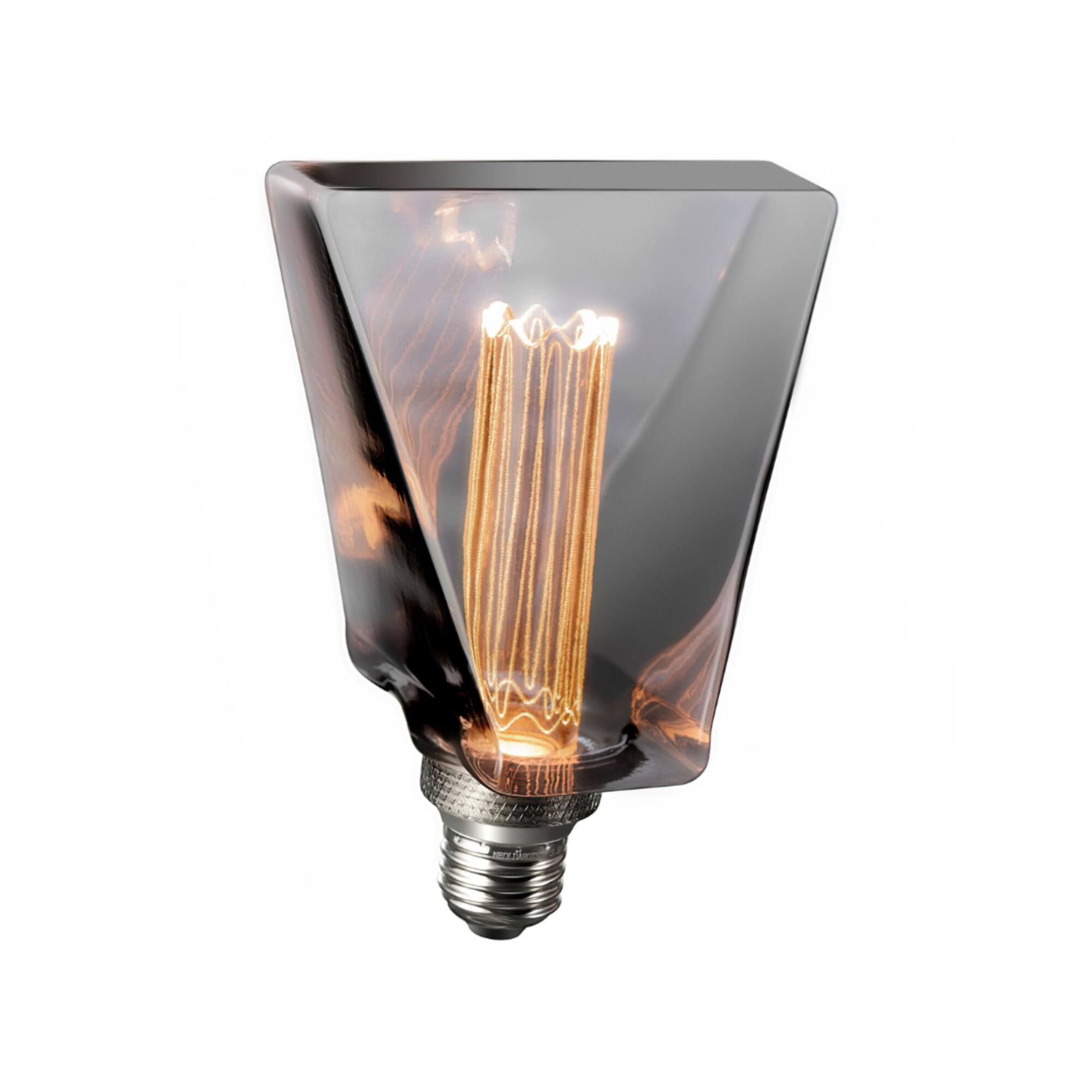 Alt View 2. Next Glow - Decorative Light bulb Eq 20W, ICE Style Decorative Light Bulbs Shaped E26 55 Lumen - Smokey - Smokey.