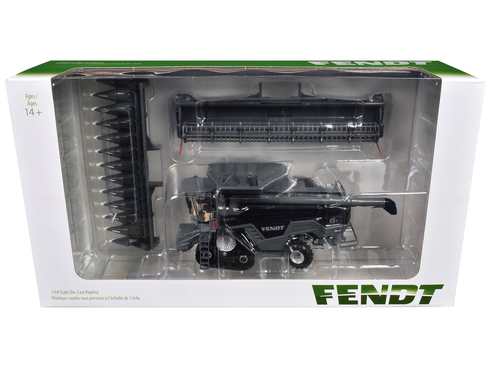 Ages/ Ages 14+  
DEAL  
FENDT  
8T  
1:64 Scale Die-Cast Replica  
Replique coulée sous pression à l'échelle de 1/64e