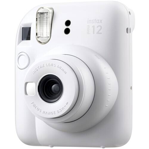 Fujifilm INSTAX MINI 12 Instant Film Camera with Instant Film Clay