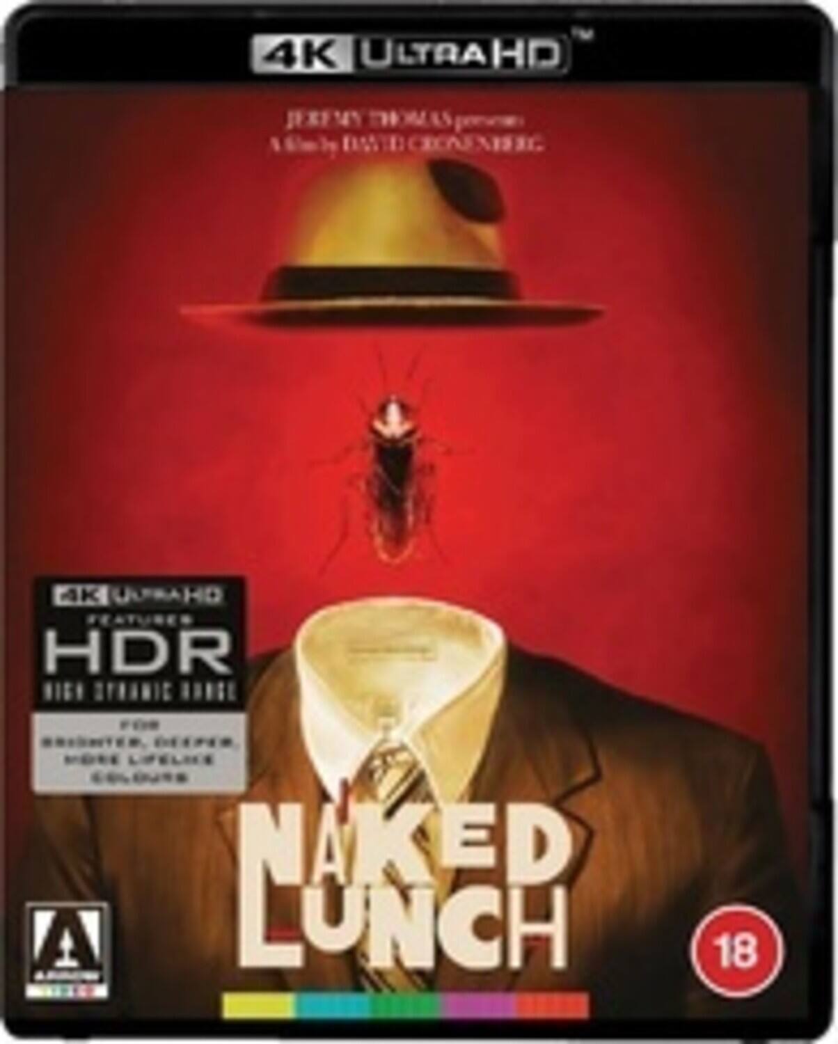 Naked Lunch - All-Region UHD   - 4K Blu-Ray [4K Ultra HD Blu-ray]