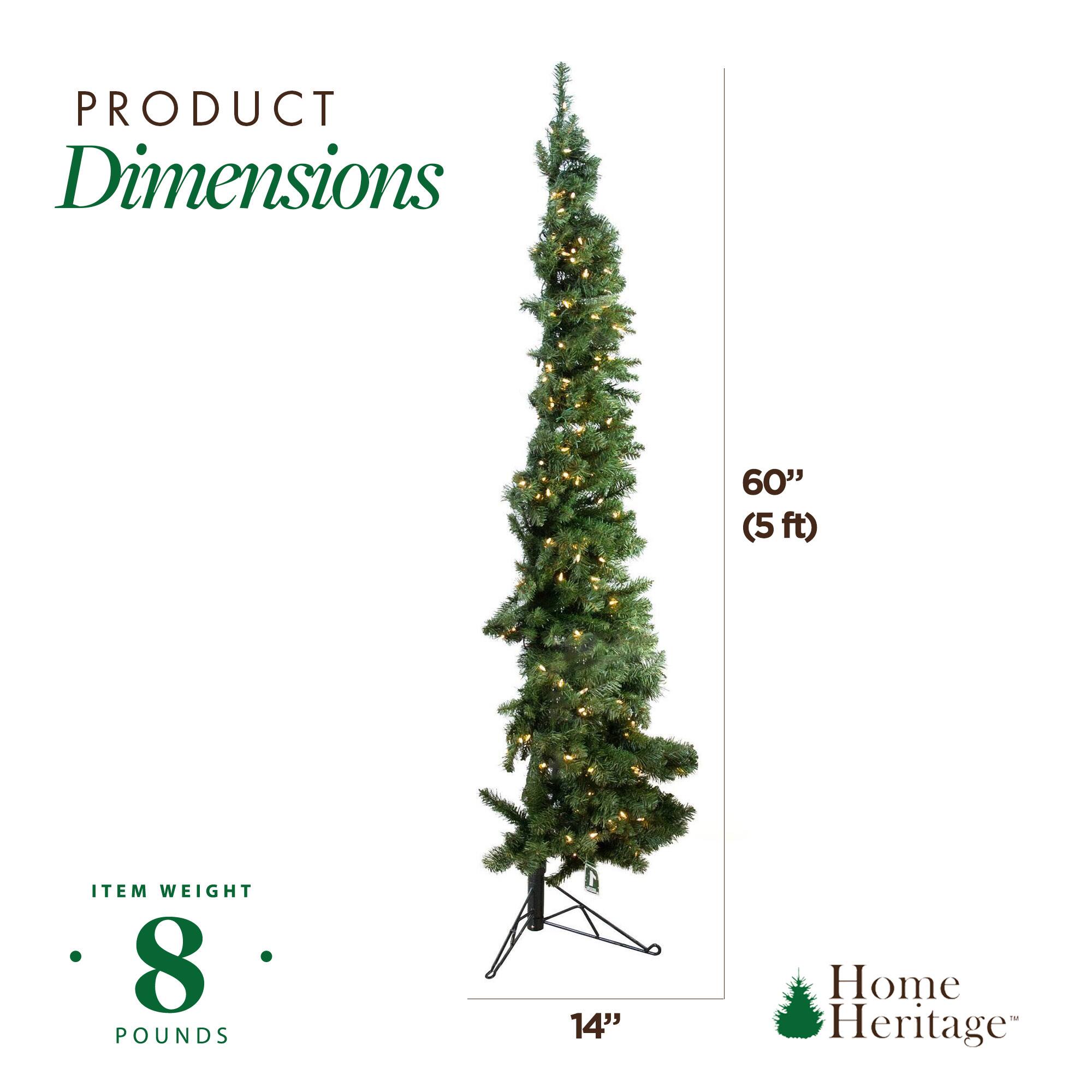 PRODUCT Dimensions  
60" (5 ft)  

ITEM WEIGHT  
8 POUNDS  

14"  

Home Heritage™