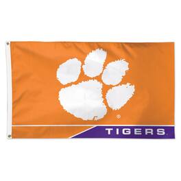 WinCraft - Clemson Tigers Deluxe 3' x 5' One-Sided Flag - Multicolor