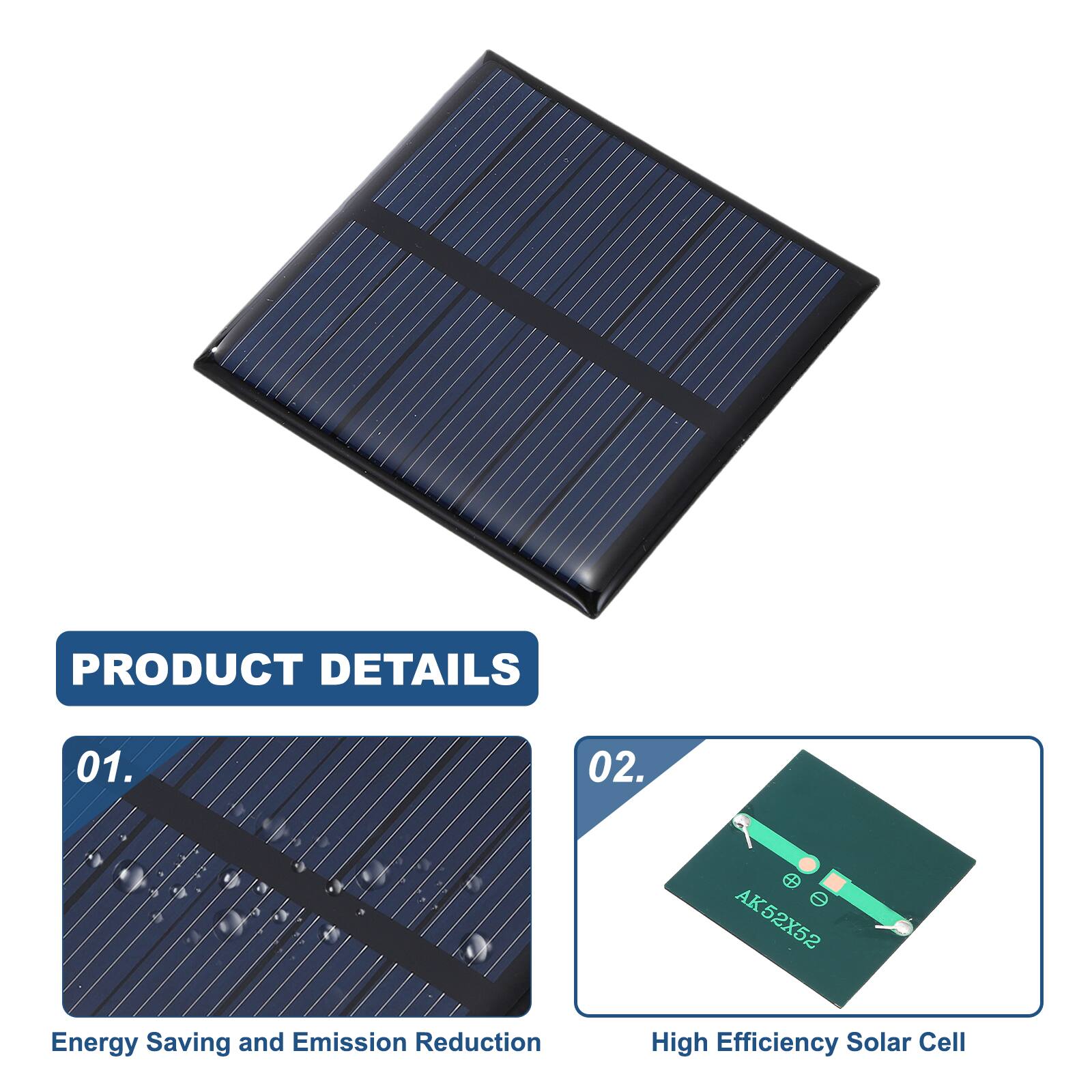 PRODUCT DETAILS

01. Energy Saving and Emission Reduction

02. AK52X52 High Efficiency Solar Cell
