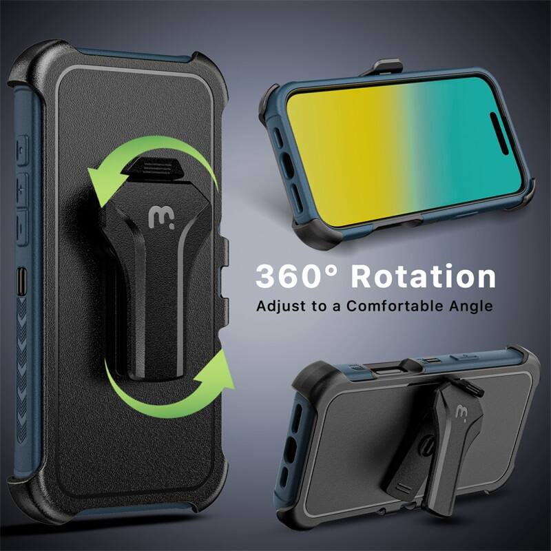 I E. 360° Rotation Adjust to a Comfortable Angle 3