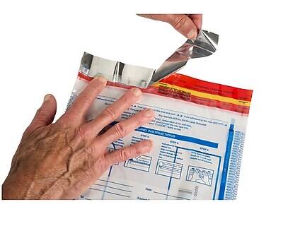 Alt View 3. TripLok - Series A Deposit Bags, 100/Pack - Clear.