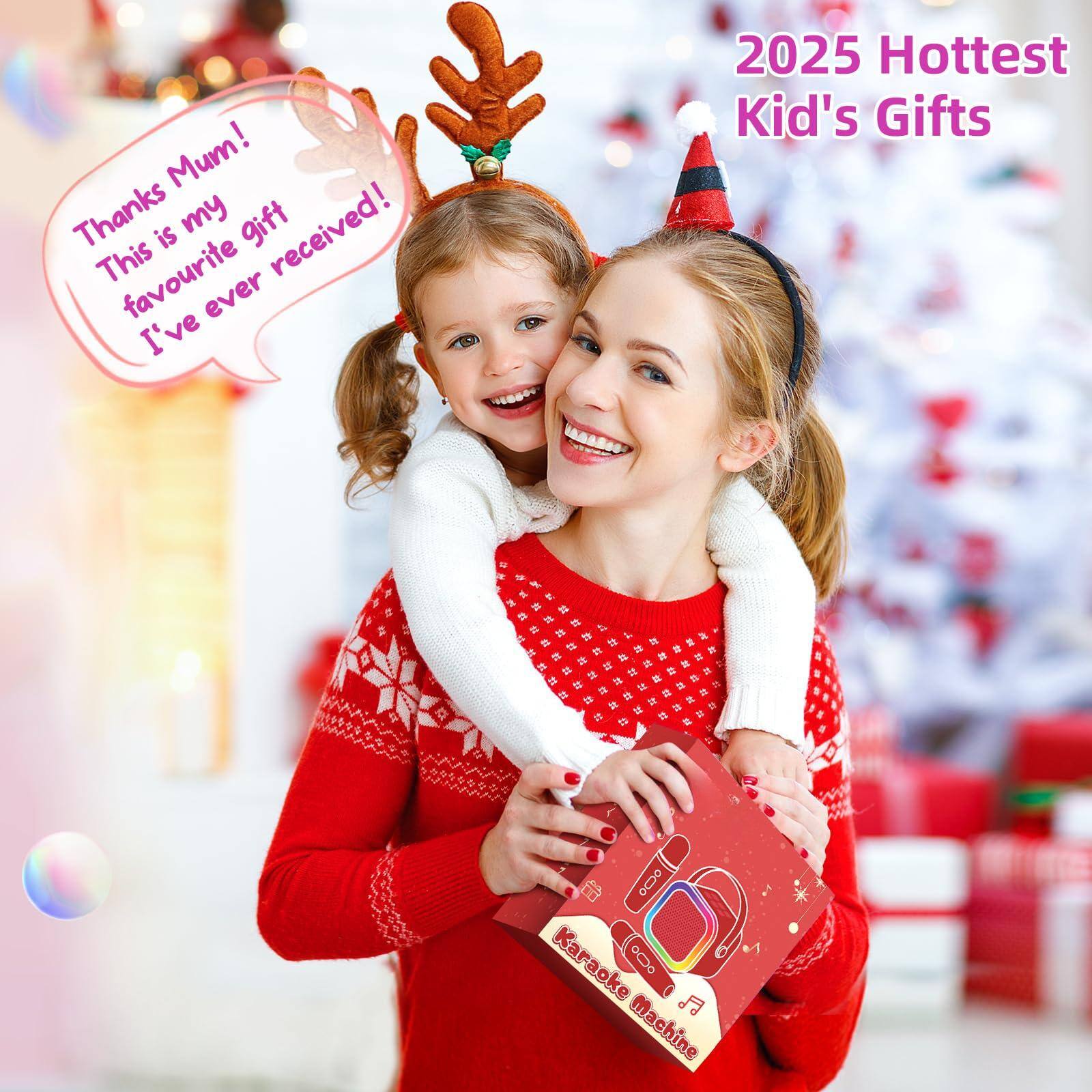 Mum! Thanks is my favourite gift I've ever received!

2025 Hottest Kid's Gifts

Karaoke Machine