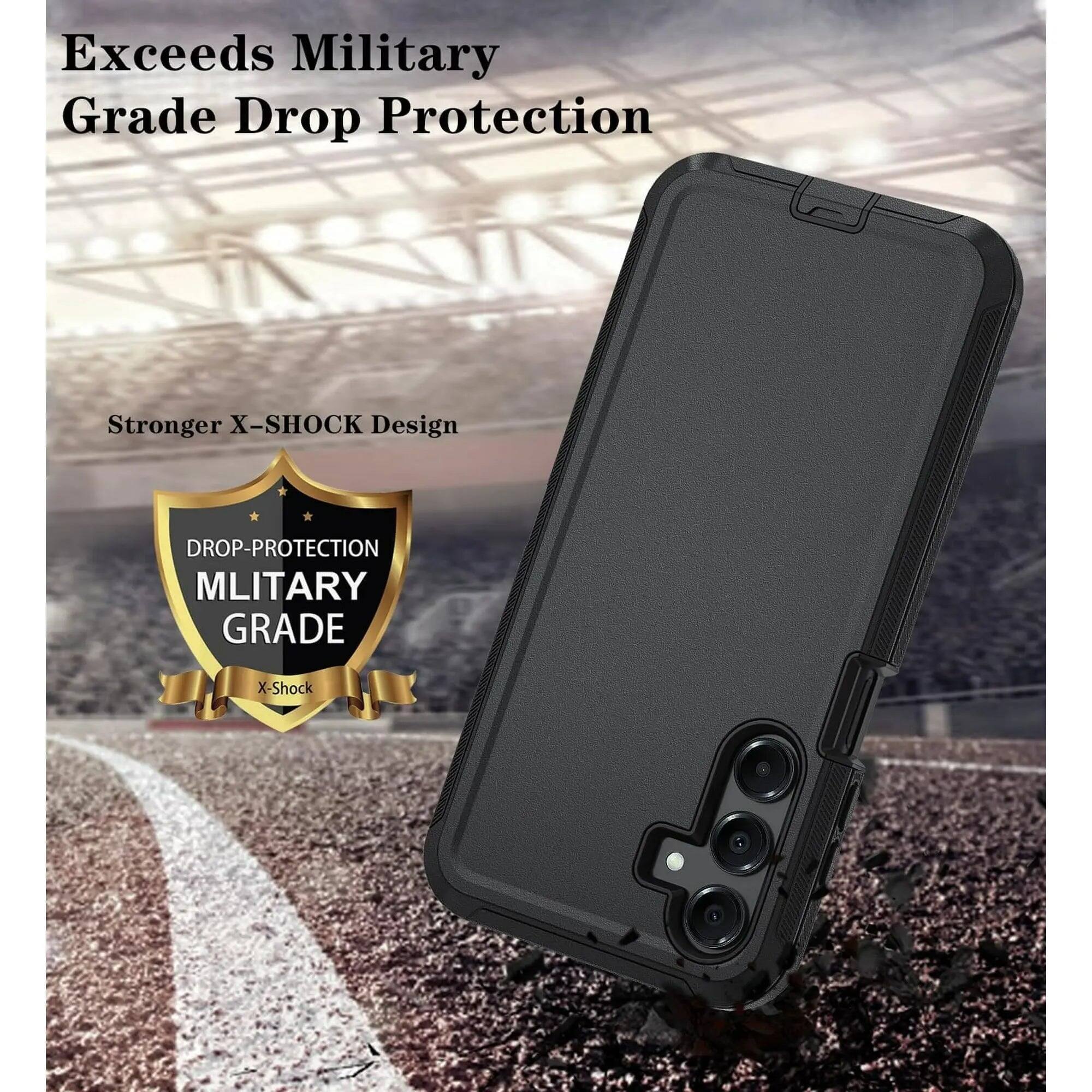Exceeds Military Grade Drop Protection  
Stronger X-SHOCK Design  
DROP-PROTECTION MILITARY GRADE  
X-Shock