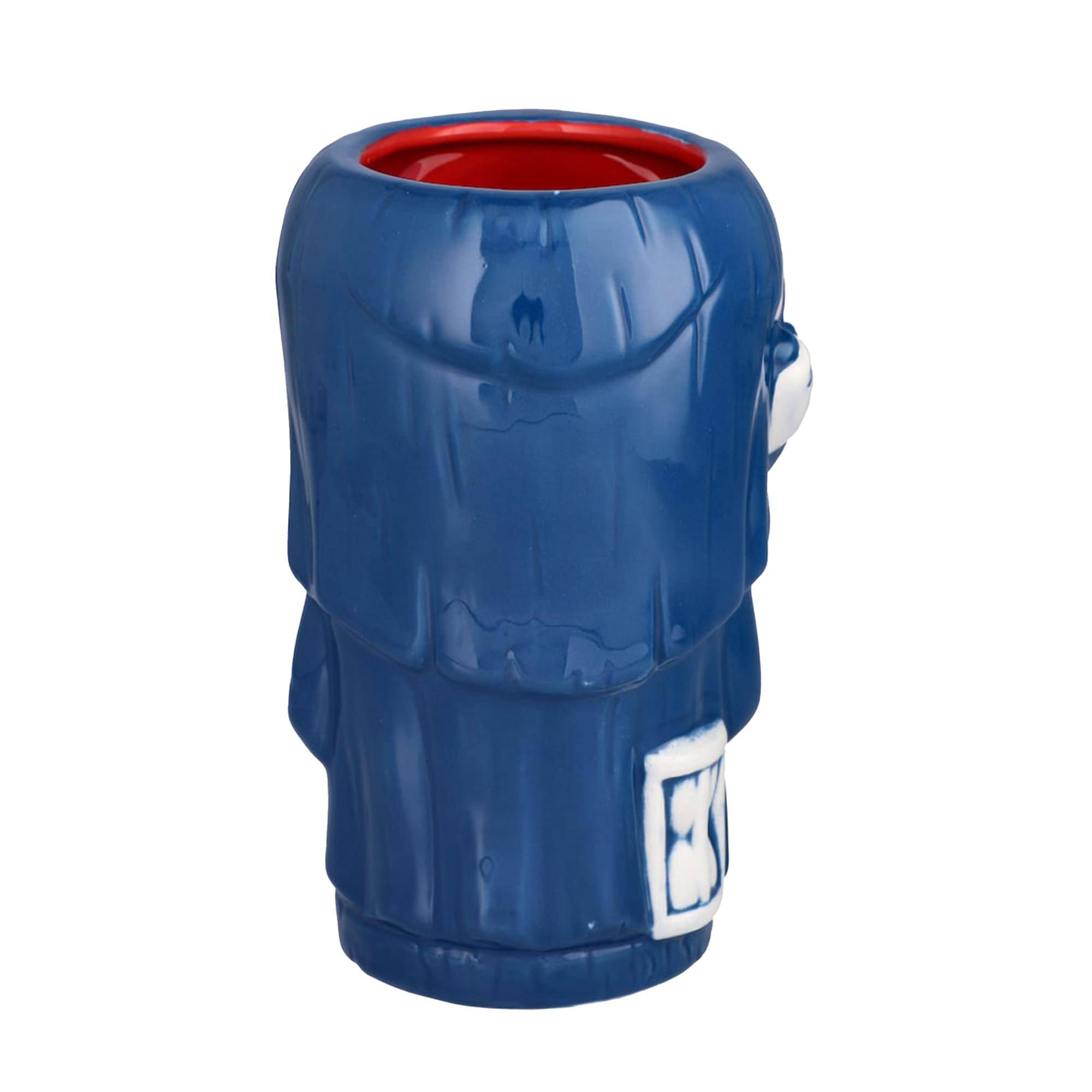 Alt View 10. ThinkGeek - Geeki Tikis Garbage Pail Kids Grim Jim Ceramic Mug | Holds 21 Ounces - Blue.