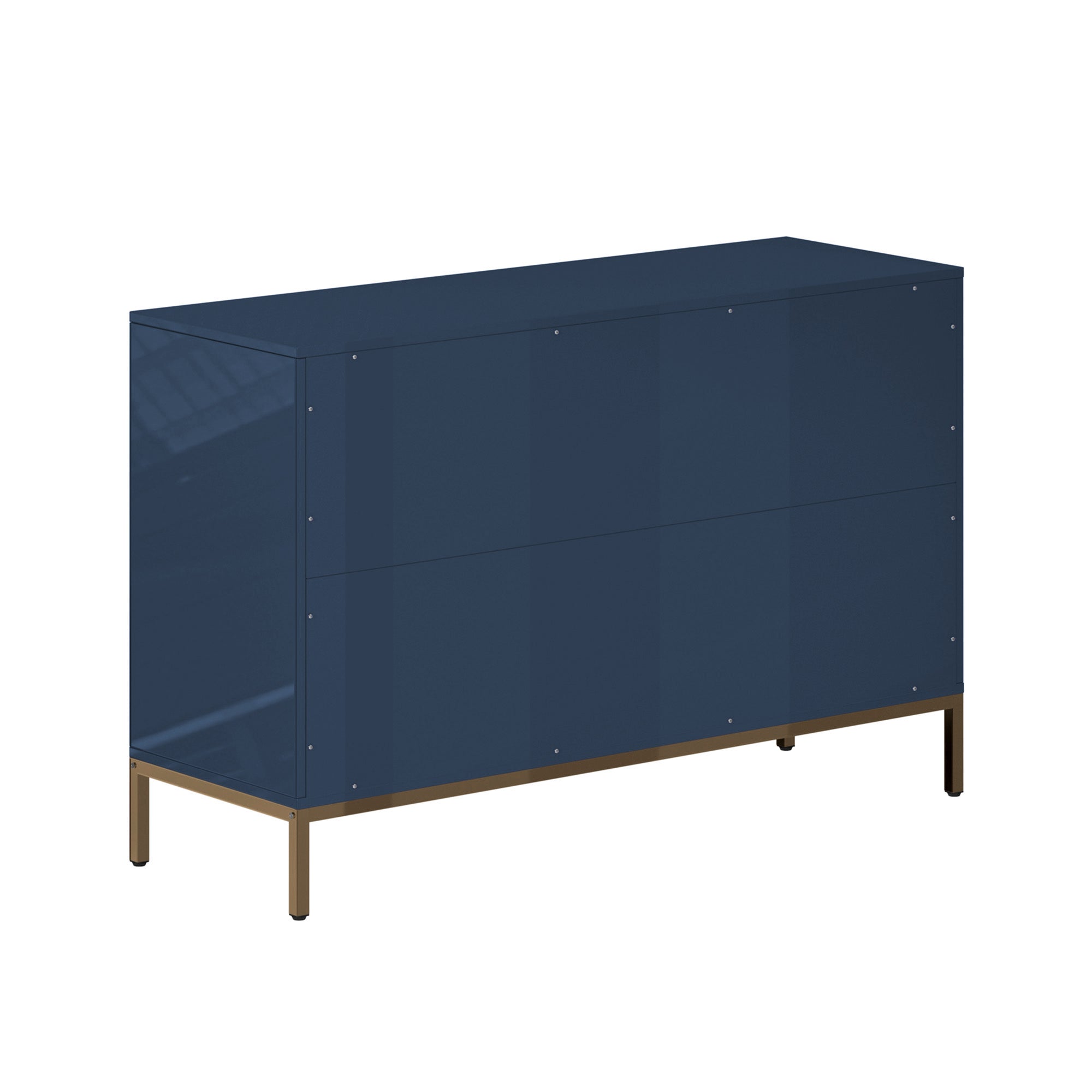 Alt View 8. Boyel Living - 31.77 in. H Freestanding Storage Cabinet Blue 6 Drawer Accent Cabinet - Blue.