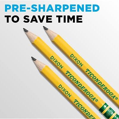 PRE-SHARPENED TO SAVE TIME

DIXON TICONDEROGA®