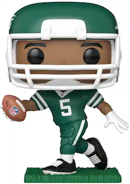 Funko - POP! NFL: Jets - Garrett Wilson (Green and White Uniform) - COLLECTIBLES - Multicolor