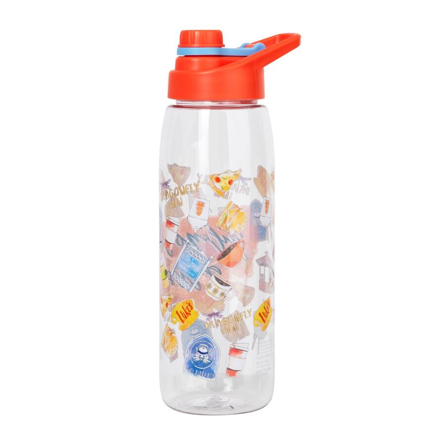 Silver Buffalo Gilmore Girls Watercolor Pattern Icons Water Bottle ...