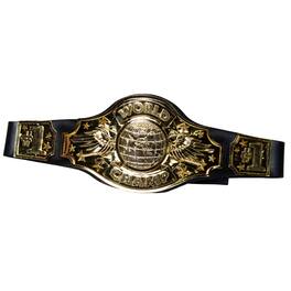 Underwraps - Championship Boxing Belt Adult Costume Accessory - Black
