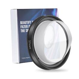 Unique Bargains - 37mm Camera Blur Filter, Ghost Center Field Motion Speed Blur Cinematic Effect Double Sided Prism