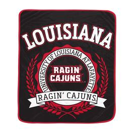 Pegasus - Louisiana Ragin' Cajuns 50" x 60" University Crest Ultra Soft Blanket - Multicolor