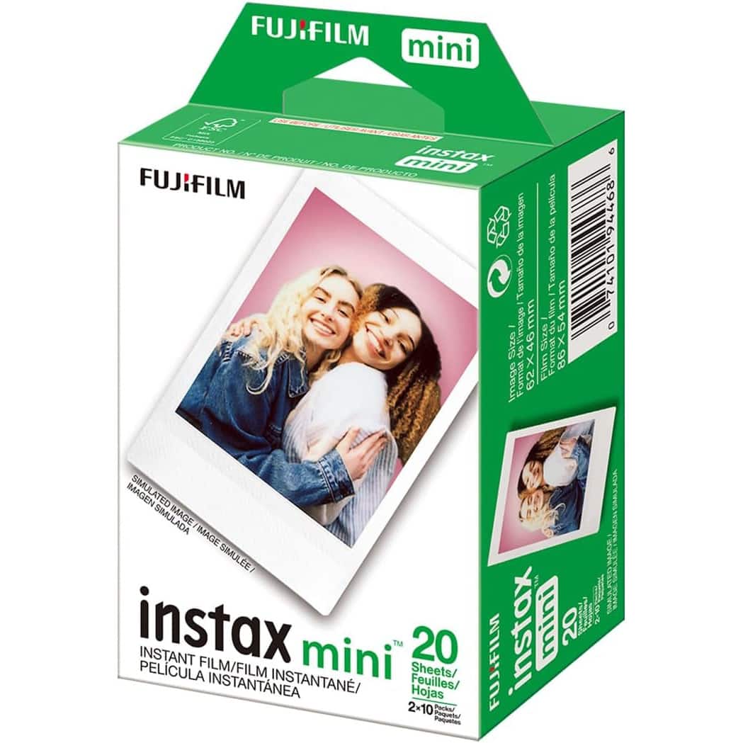 Fujifilm - INSTAX Mini Instant Film 20 Sheets