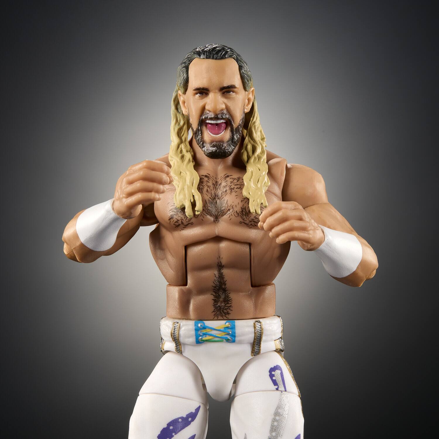 Alt View 4. Mattel - Mattel Collectible - WWE Elite Collection 6" Seth "Freakin" Rollins Action Figure   - Collectibles - Multicolor.