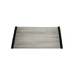 Alfi - 18" x 13" Modern Drain Mat for Kitchen - Stainless Steel