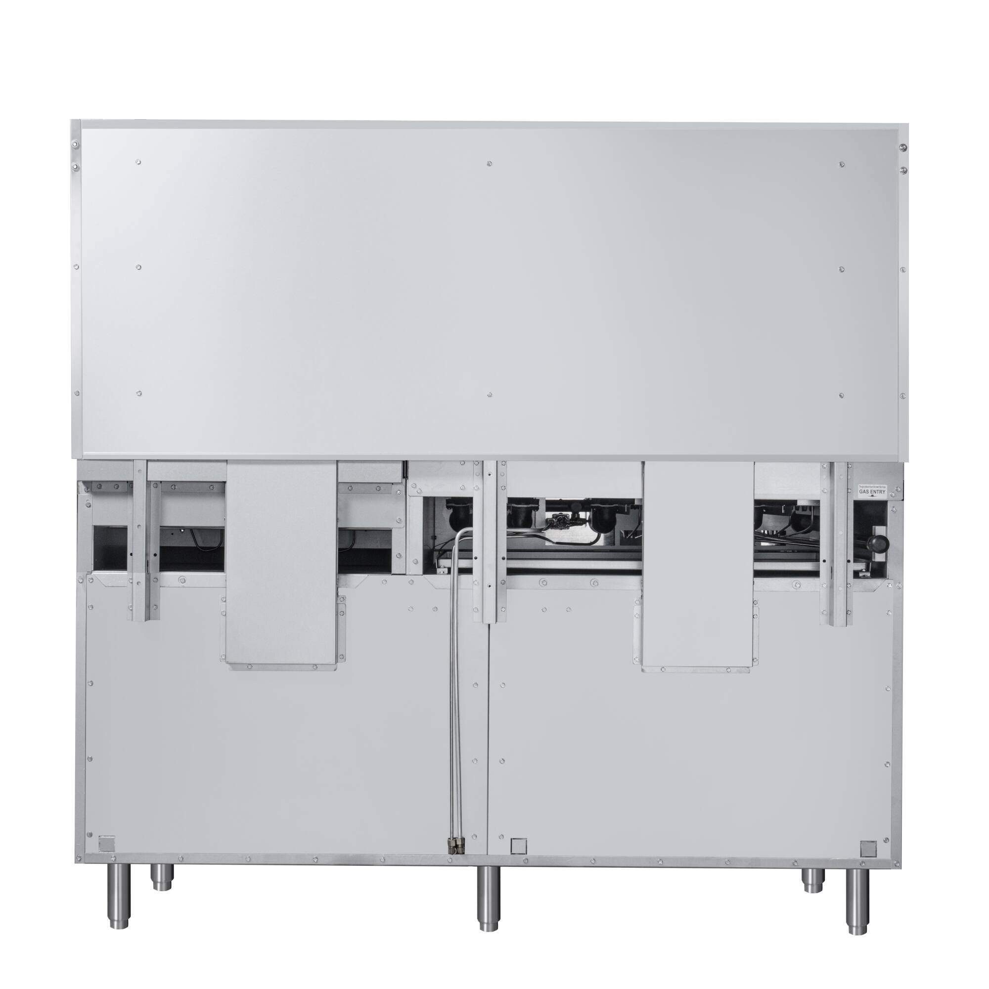 Alt View 8. Koolmore - 60 in. 6 Burner Commercial Natural Gas Range with 24 in. Griddle in Stainless-Steel (KM-CRG60-NG) - Stainless Steel.