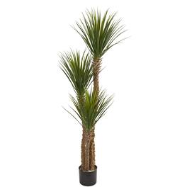 BreeBe - 57" Yucca Artificial Tree - Multicolor