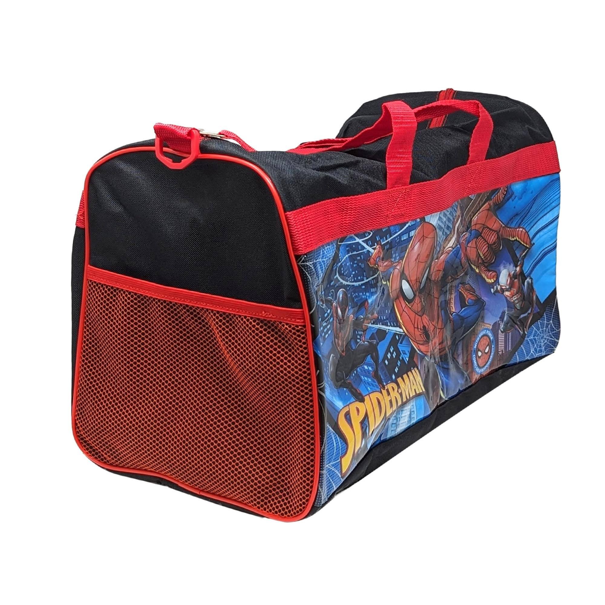 Alt View 3. Marvel - Marvel Spider-Man Duffle Bag with PVC Printed Panel - Multi-Colored.
