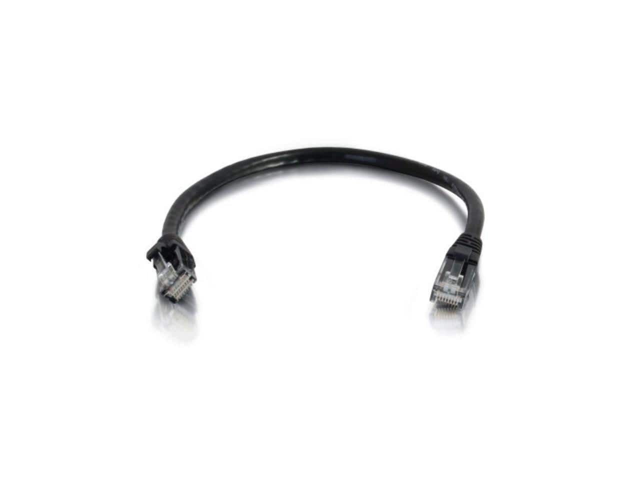 Cables to Go - C2G 00402 Cat5e Cable - Snagless Unshielded Ethernet Network Patch Cable, Black (4 Feet, 1.21 Meters) price history on PriceWatchPro
